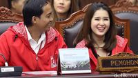 Grace Natalie Hadiri Sidang Uji Materi UU Pemilu