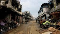 Jadi Medan Perang, Begini Kehancuran Kota Marawi