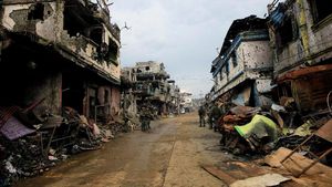 Jadi Medan Perang, Begini Kehancuran Kota Marawi