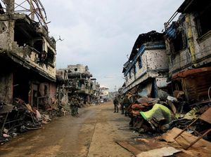 Jadi Medan Perang, Begini Kehancuran Kota Marawi
