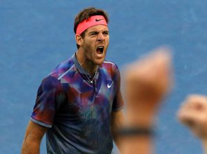 Sempat Tertinggal Dua Set, Del Potro Singkirkan Thiem