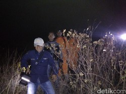 Kebakaran di Gunung Guntur Hanguskan Lahan Satu Hektare