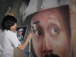 Mural Pesawat Warkop DKI Reborn Sempat Dikira dari Stiker