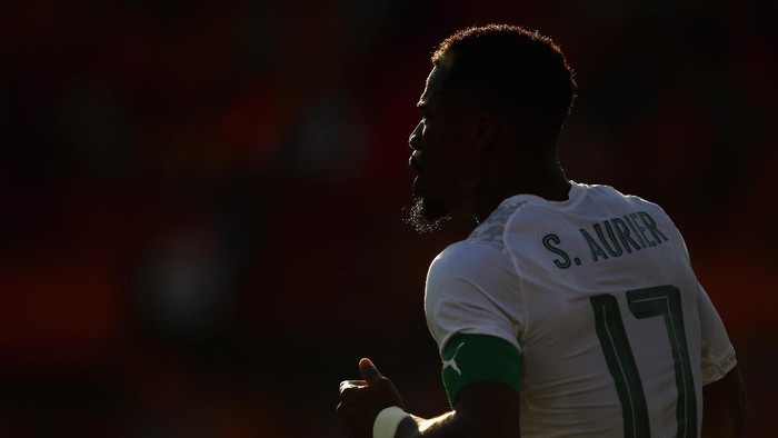 ROTTERDAM, NETHERLANDS - JUNE 04:  Serge Aurier of the Ivory Coast looks on during the International Friendly match between the Netherlands and Ivory Coast held at De Kuip or Stadion Feijenoord on June 4, 2017 in Rotterdam, Netherlands.  (Photo by Dean Mouhtaropoulos/Getty Images)