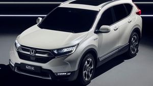 Keren, Begini Tampang Honda CR-V Hybrid
