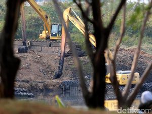Biar Cantik, Waduk Ria Rio Dikeruk