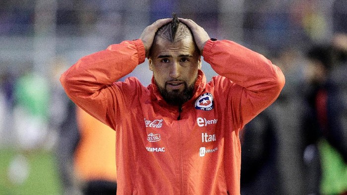 Vidal Pensiun dari Timnas Chile Usai Piala Dunia 2018