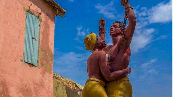 Foto: Pulau Budak di Afrika