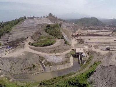 Foto: Yuk Intip Megahnya Proyek Bendungan Logung di Era Jokowi