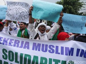 Kedubes Myanmar Banjir Pendemo Kedubes Myanmar Banjir Pendemo