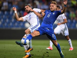 Italia Menang Tipis atas Israel