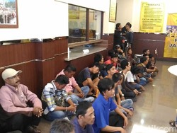 31 Preman Ditangkap di Jaksel, 8 Orang Langsung Ditahan