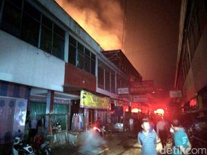 Pasar Gombong Kebumen Terbakar