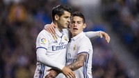 Real Madrid tak butuh belanja banyak pemain di musim panas dengan Theo Hernandez muncul sebagai rekrutan termahal mereka. Tapi sukses Madrid melego para pemain, termasuk Alvaro Morata, James Rodriguez, dan Danilo menciptakan keuntungan sebesar 47 juta euro. Foto: Juan Manuel Serrano Arce/Getty Images