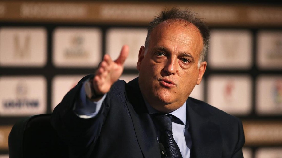 Bos LaLiga, Javier Tebas. (Foto: Jan Kruger/Getty Images for Soccerex)