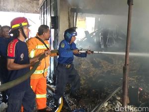 Setelah 6 Jam, Kebakaran Pasar Gombong Kebumen Berhasil Dipadamkan