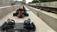 Foto: Mantap, LRT Palembang Maju Pesat