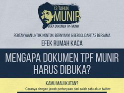 Malam Ini Sejumlah Musisi Melagu untuk Munir