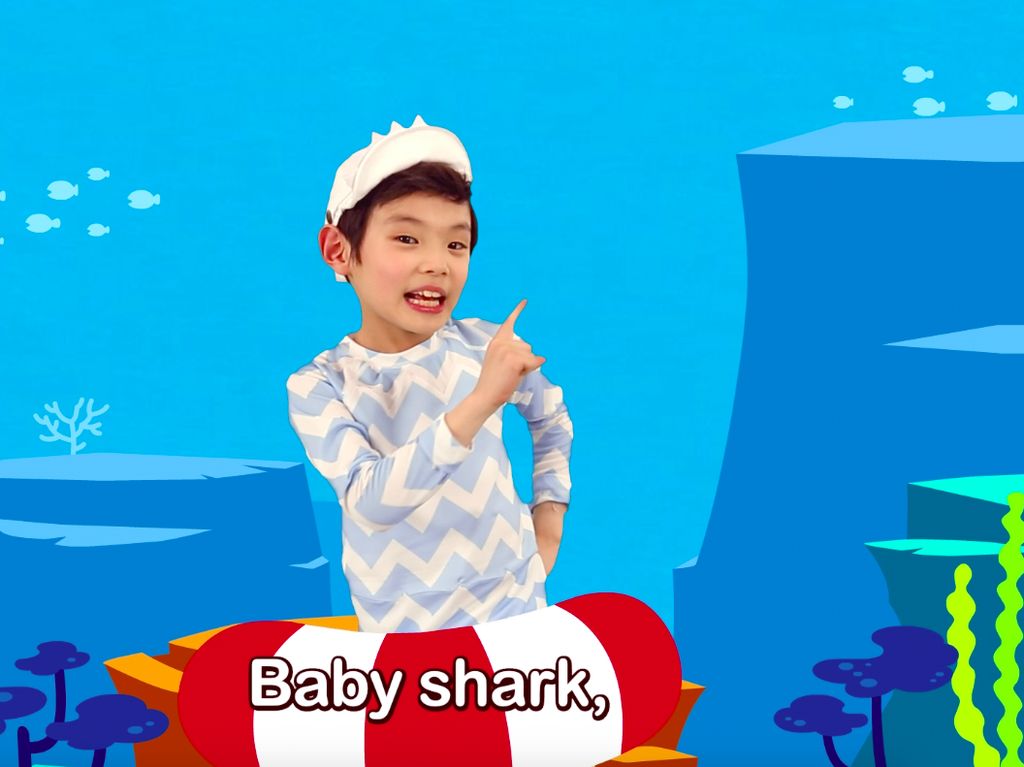 Baby Shark Sukses Besar! Geser Gangnam Style PSY Jadi Terpopuler