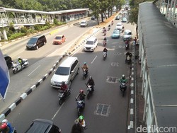 Jalan Sudirman-Thamrin Ditutup Selama Penyemprotan Disinfektan