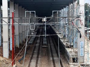 Terus Dikebut, Begini Kondisi Stasiun Sudirman Baru