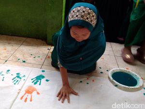 Cap Telapak Tangan untuk Solidaritas Rohingya