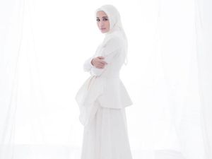 Inikah Detail Gaun Pengantin Putih Laudya Cynthia Bella?