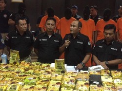 Penampakan 142 Kg Sabu Jaringan Malaysia yang Ditangkap di Medan