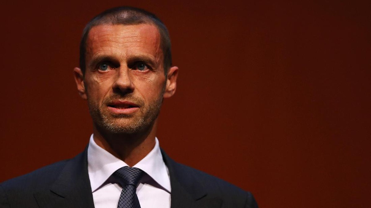 Presiden UEFA, Aleksander Ceferin. (Foto: Dean Mouhtaropoulos/Getty Images)