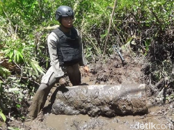 Polisi Sebut Rudal 1,5 Meter di Kalteng Sisa Perang Dunia Kedua