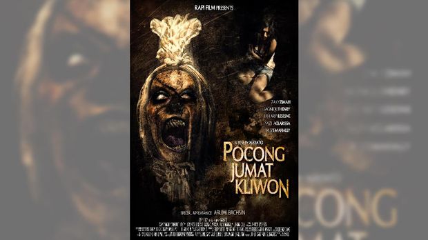 Salah satu film bertajuk pocong di era modern, 'Pocong Jumat Kliwon' (2010).