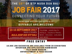 Dukung Pariwisata Indonesia, STP Nusa Dua Bali Gelar Job Fair