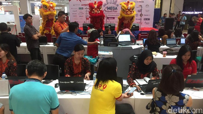Mega Travel Fair di Medan (Jefris Santama/detikTravel) Mega Travel Fair di Medan (Jefris Santama/detikTravel)