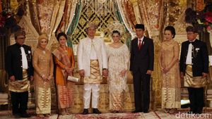 Foto: Jokowi-JK Jadi Saksi Pernikahan Putri OSO
