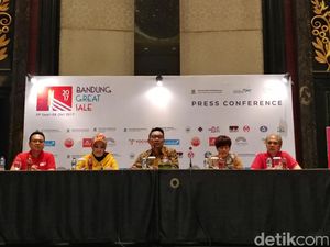 HUT ke-207, Pemkot Bandung Gelar Great Sale Sebulan
