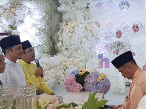 Engku Emran Nikahi Laudya Cynthia Bella dengan Mahar 300 Ringgit