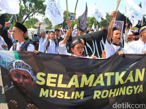 Aksi Bela Rohingya Bergelora dari Sumedang Jawa Barat