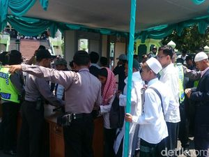 Polisi Pasang Metal Detector di Masjid An Nuur Magelang