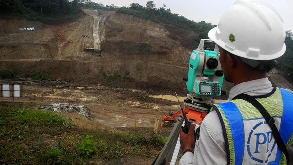 Foto: Top! Bendungan Ini Bakal Mengairi 1.000 Ha Lahan Irigasi
