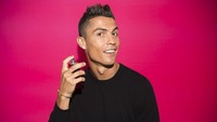 Ronaldo menluncurkan produknya itu setelah menunaikan tugasnya membela timnas Portugal di kualifikasi Piala Dunia 2018. Madrid dipilih sebagai tempatnya. (Foto: David Ramos/Getty Images)