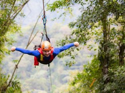 Sasak Panyawangan, Wisata Flying Fox Terpanjang Se-Jabar