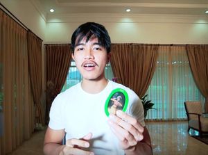 Perbandingan Gaya Rambut Kaesang Pakai Pomade dan Jokowi
