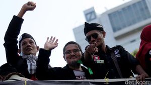 Foto: Ada Jonru di Aksi Bela Rohingya