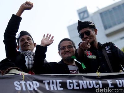 Foto: Ada Jonru di Aksi Bela Rohingya