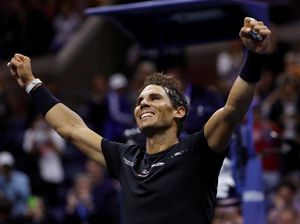 Kalahkan Del Potro, Nadal Masuk Final Kalahkan Del Potro, Nadal Masuk Final
