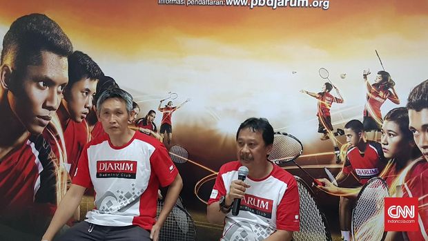 Fung Permadi berharap para atlet junior yang gagal lolos ke final tahap kedua PB Djarum tak patah semangat. (