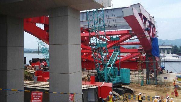 Ini Progres Jembatan Terpanjang Papua yang Dibuat Jokowi