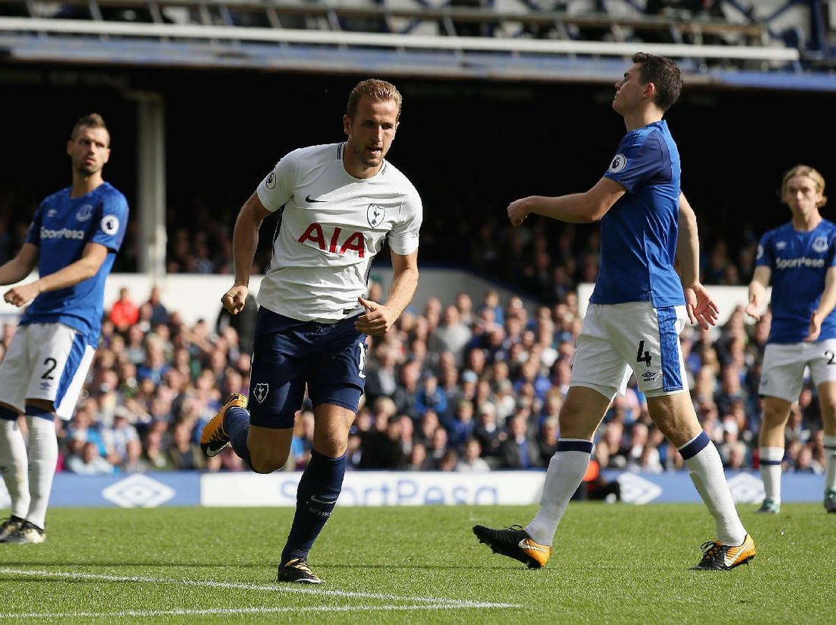 Spurs Menang 3-0 di kandang Everton berkat dua gol Harry Kane (Jan Kruger/Getty Images)
