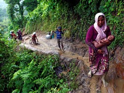 Ranjau Ini Tewaskan Warga Rohingya di Pelarian