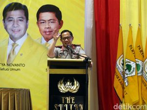 Kapolri Hadiri Pelatihan dan Pendidikan Komunikator Politik Golkar